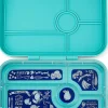 Yumbox Leakproof Bento Lunchbox, Tapas 5 Compartment - Antibes Blue / Bon Appetit Tray