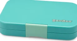 Yumbox Leakproof Bento Lunchbox, Tapas 5 Compartment - Antibes Blue / Bon Appetit Tray