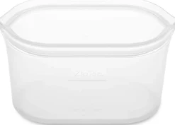 Zip Top Large Dish - Frost
