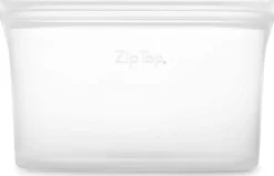 Zip Top Medium Dish - Frost