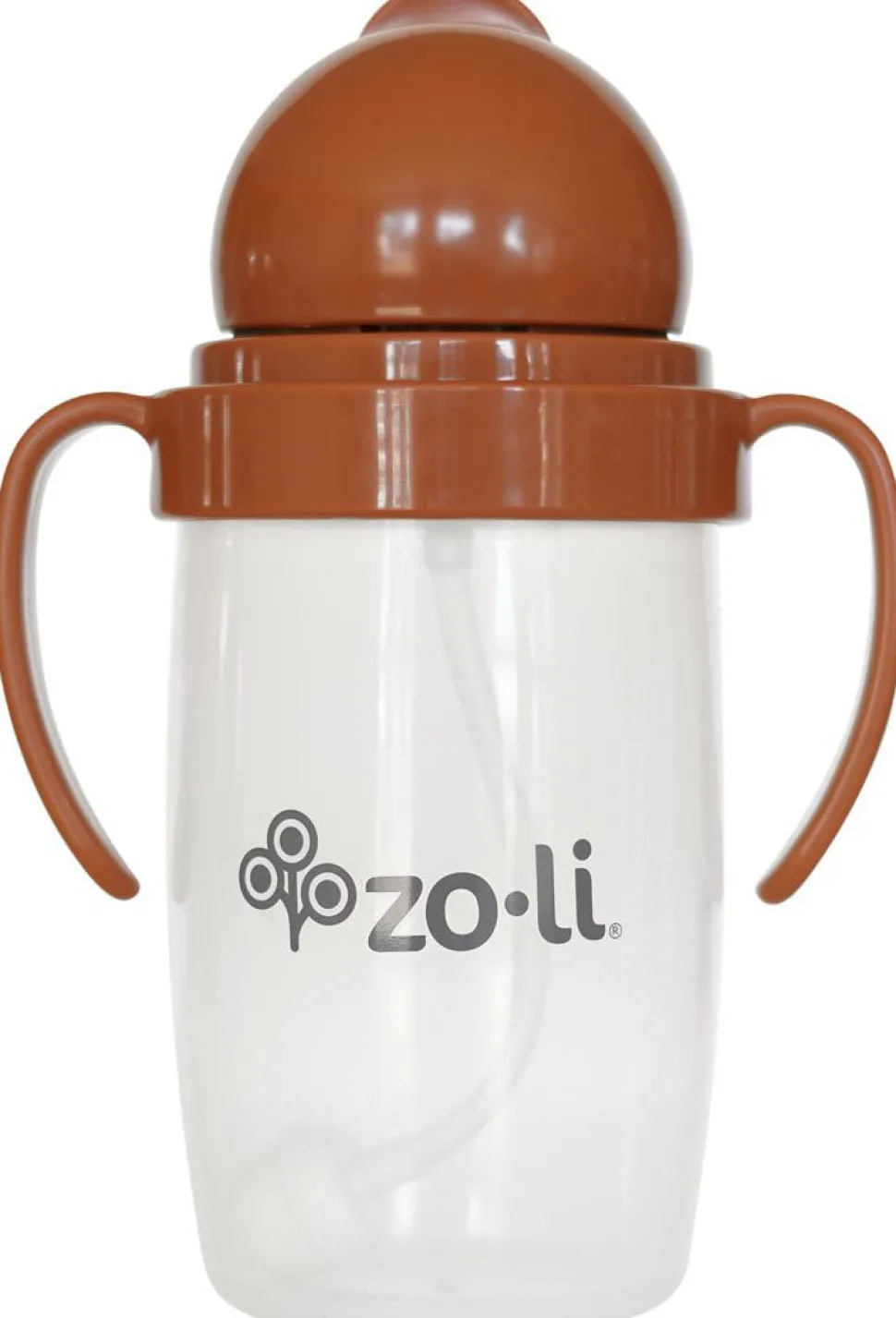 Zoli Bot 2.0 Weighted Straw Sippy Cup, 10oz - Copper Dust