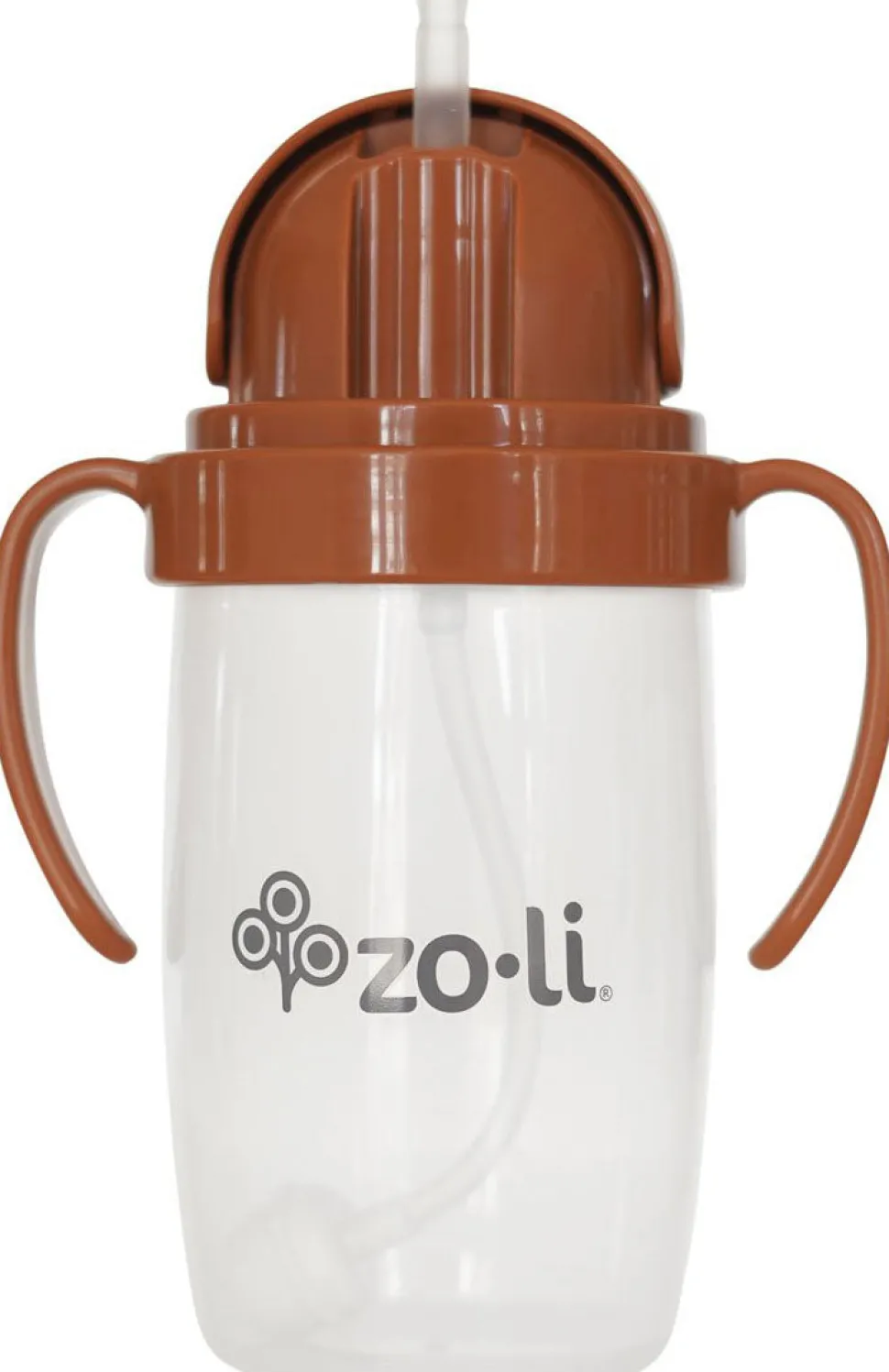 Zoli Bot 2.0 Weighted Straw Sippy Cup, 10oz - Copper Dust