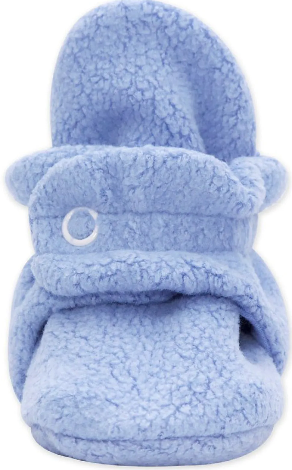 Zutano Cozie Fleece Baby Bootie - Light Blue, 3m