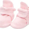 Zutano Cozie Fleece Baby Bootie - Baby Pink, 3m