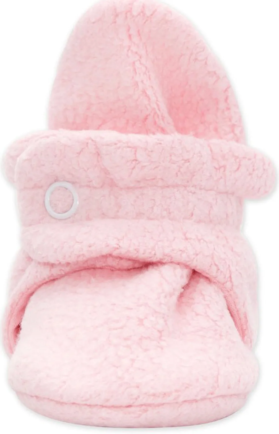 Zutano Cozie Fleece Baby Bootie - Baby Pink, 3m
