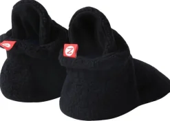 Zutano Cozie Fleece Baby Bootie - Black, 3m
