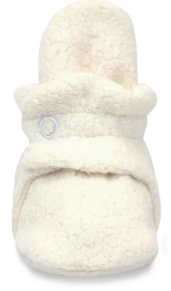 Zutano Cozie Fleece Baby Bootie - Cream, 6m