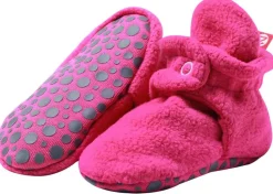 Zutano Cozie Fleece Gripper Baby Bootie - Fuchsia, 12m