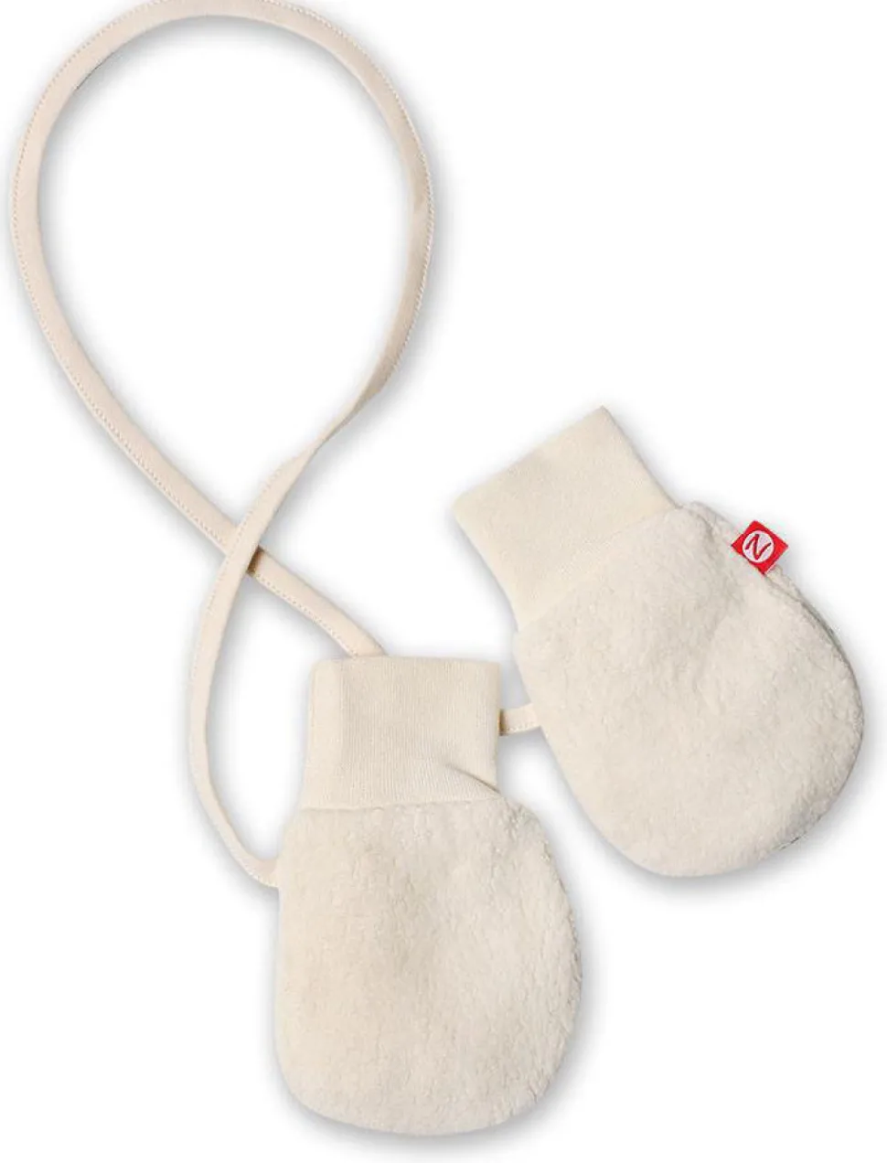 Zutano Cozie Fleece Mitten - Cream
